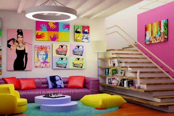 Escolhas dos editores: nossas salas de estar coloridas favoritas