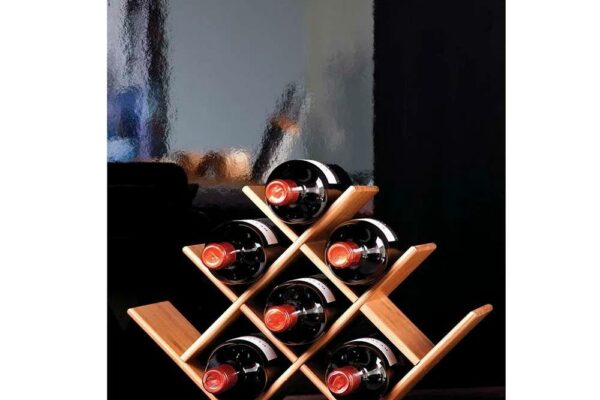 Como construir um rack de vinho recuperado